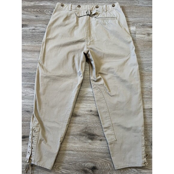 Banana Republic The Riding Pants Women 10 High Rise Button Fly Khaki. - Picture 5 of 10